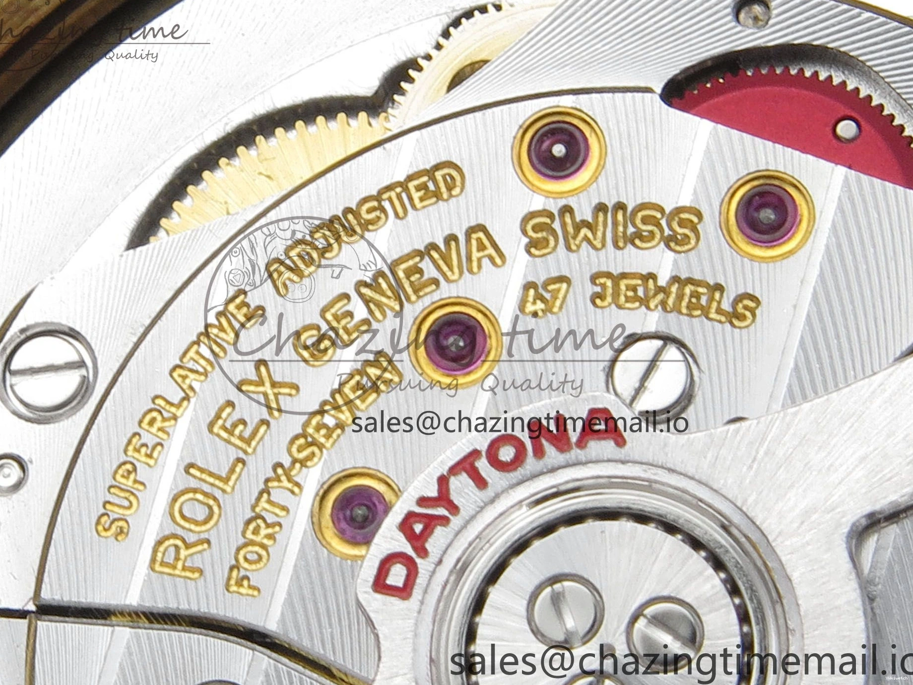 on Dial Daytona 1:1 YG Strap THBF Black SH4131 Edition Best 126518LN Oysterflex 0223